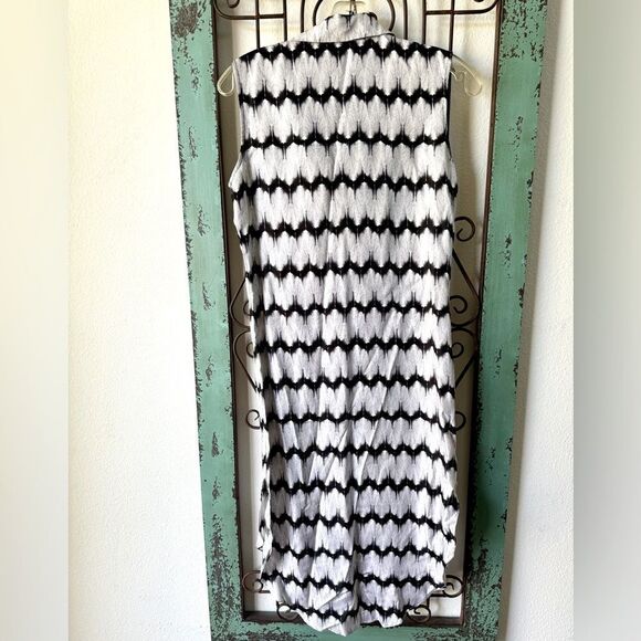 Thomas Wilde 100 silk button down gorgeous summer dress. Vacation gem size XS. - Picture 11 of 11